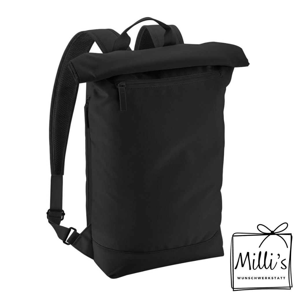 Rolltop-Rucksack mit Logo Rolltop-Rucksack mit Logo