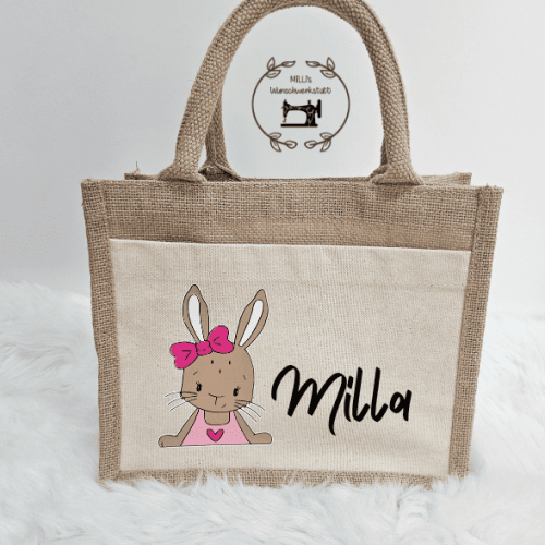 Ostertasche aus Jute