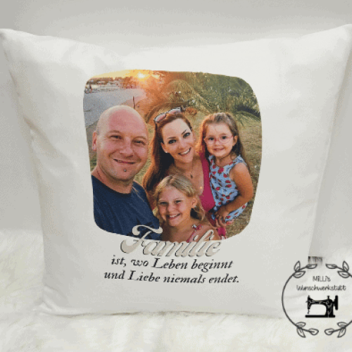 Polster mit Foto