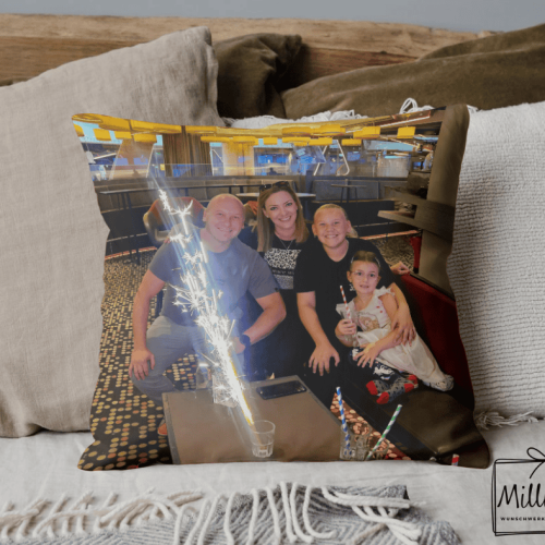 Polster mit Foto 40x40 cm